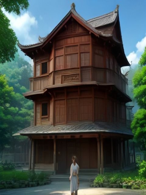 奶块游戏日落场景截图，橙红色天空映照在方块建筑群上，玩家建造的城堡剪影在暮色中轮廓分明，画面充满沉浸感